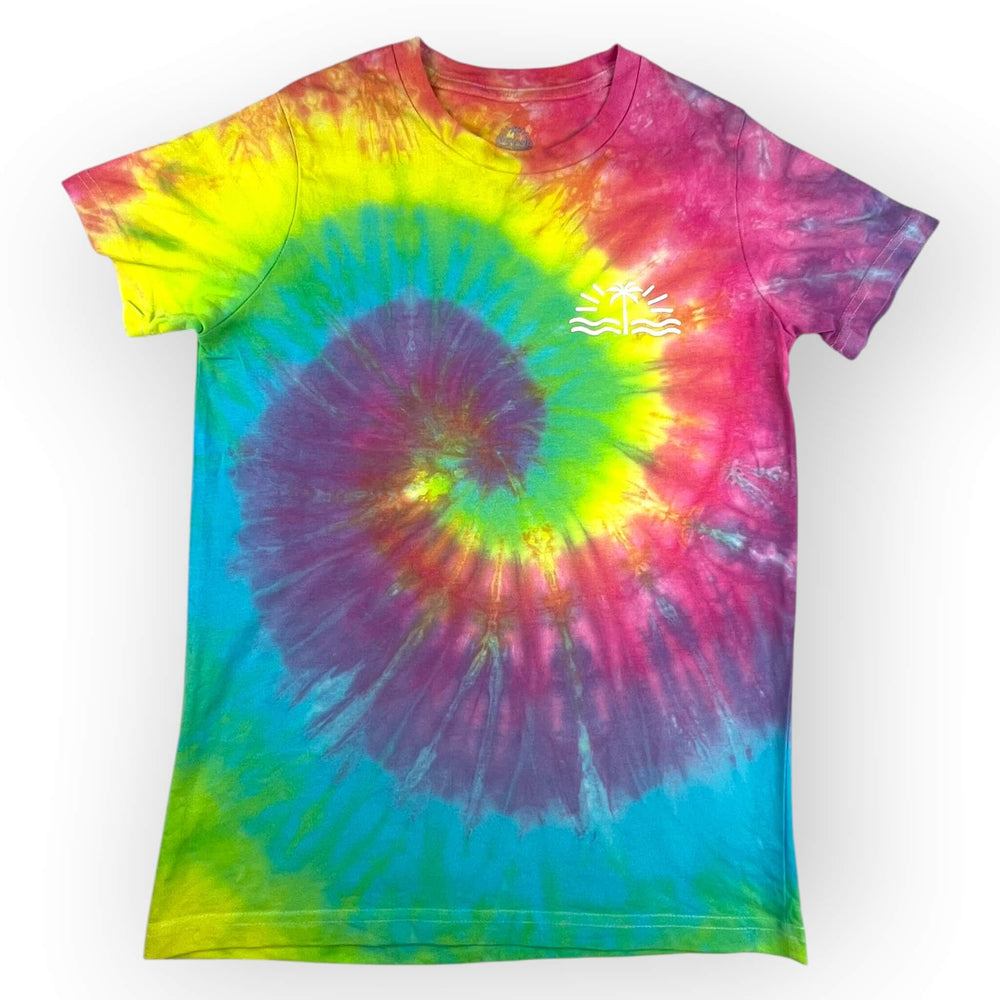 hand dyed Tie Dye Tee Age 10 by And And Tie Dye