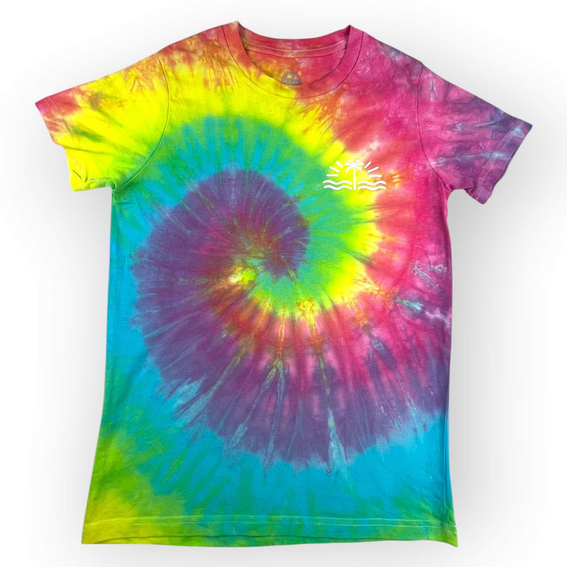 hand dyed Tie Dye Tee Age 10 by And And Tie Dye