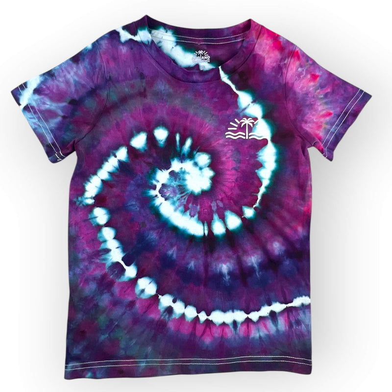 hand dyed Tie Dye Tee Age 6 by And And Tie Dye