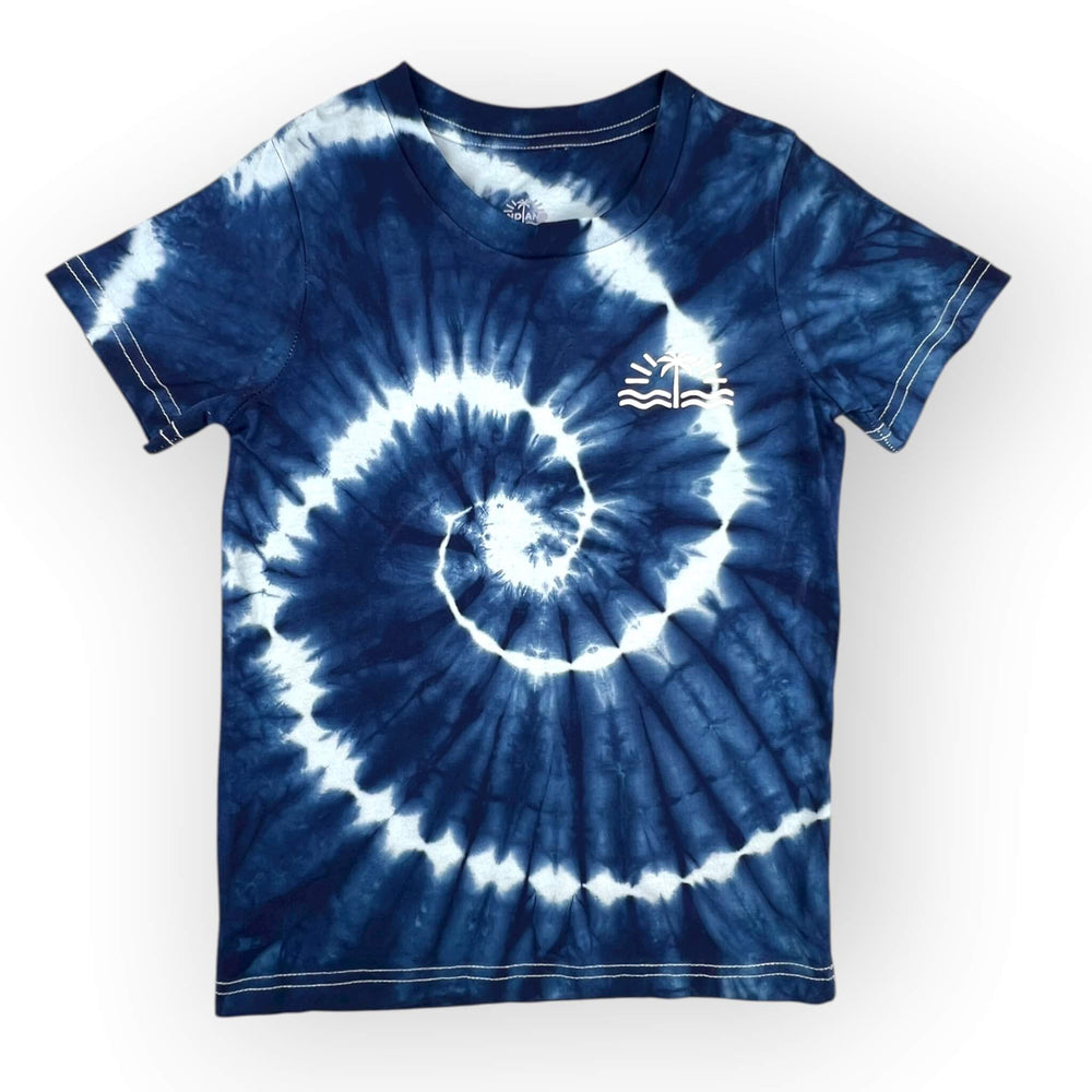 hand dyed Tie Dye Tee Age 6 by And And Tie Dye