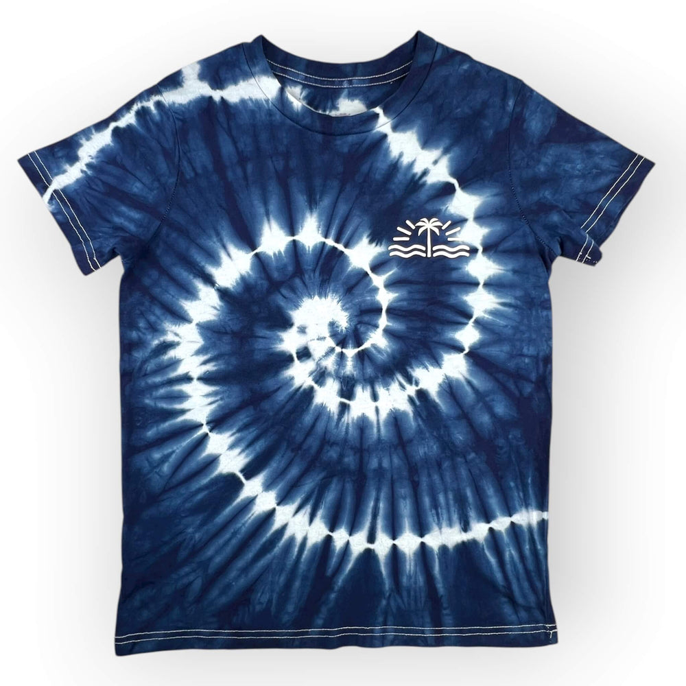 hand dyed Tie Dye Tee Age 10 by And And Tie Dye