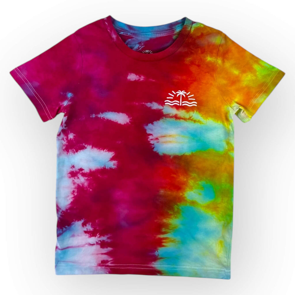 hand dyed Tie Dye Tee Age 6 by And And Tie Dye