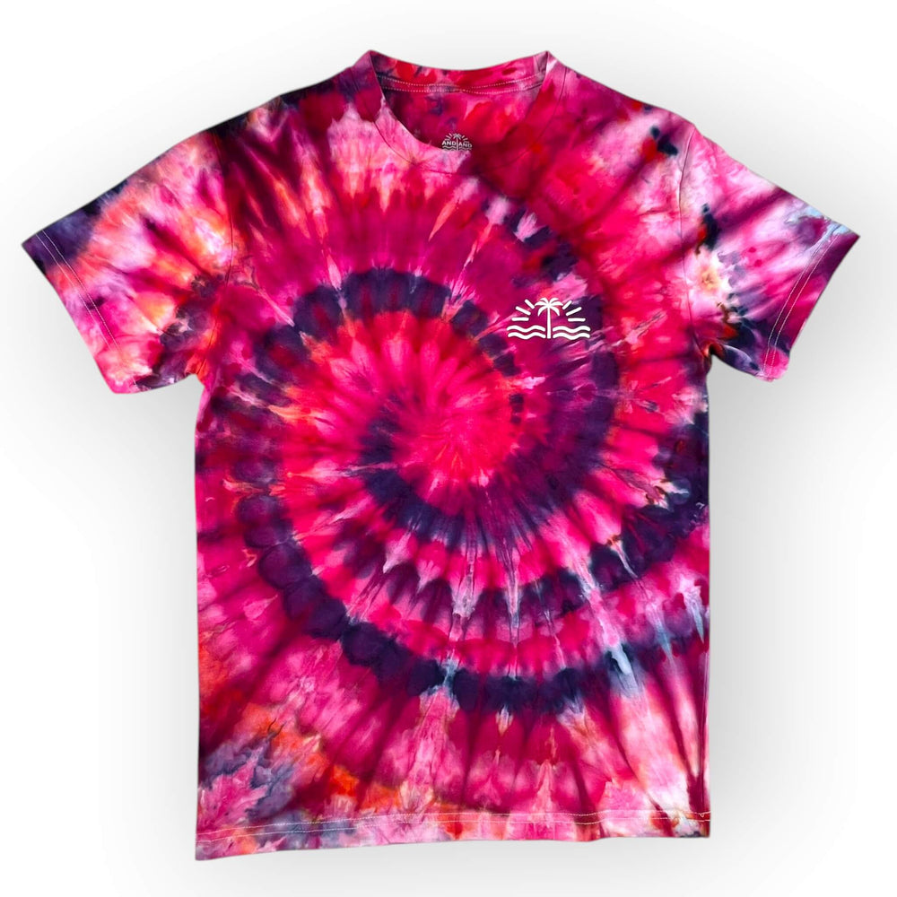 hand dyed Tie Dye Tee - Adult Small by And And Tie Dye