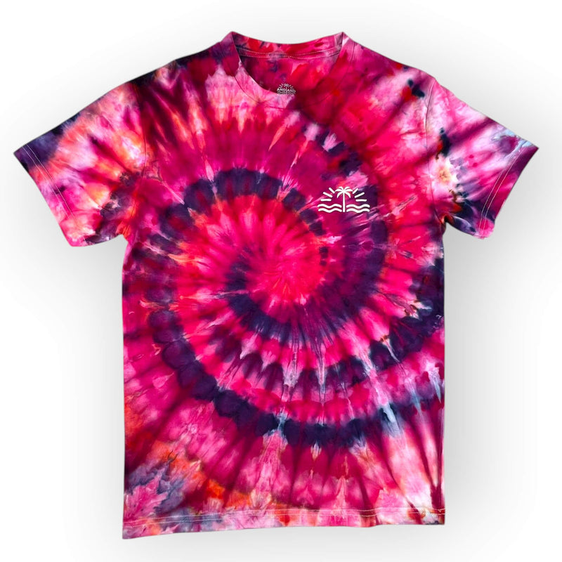 hand dyed Tie Dye Tee - Adult Small by And And Tie Dye
