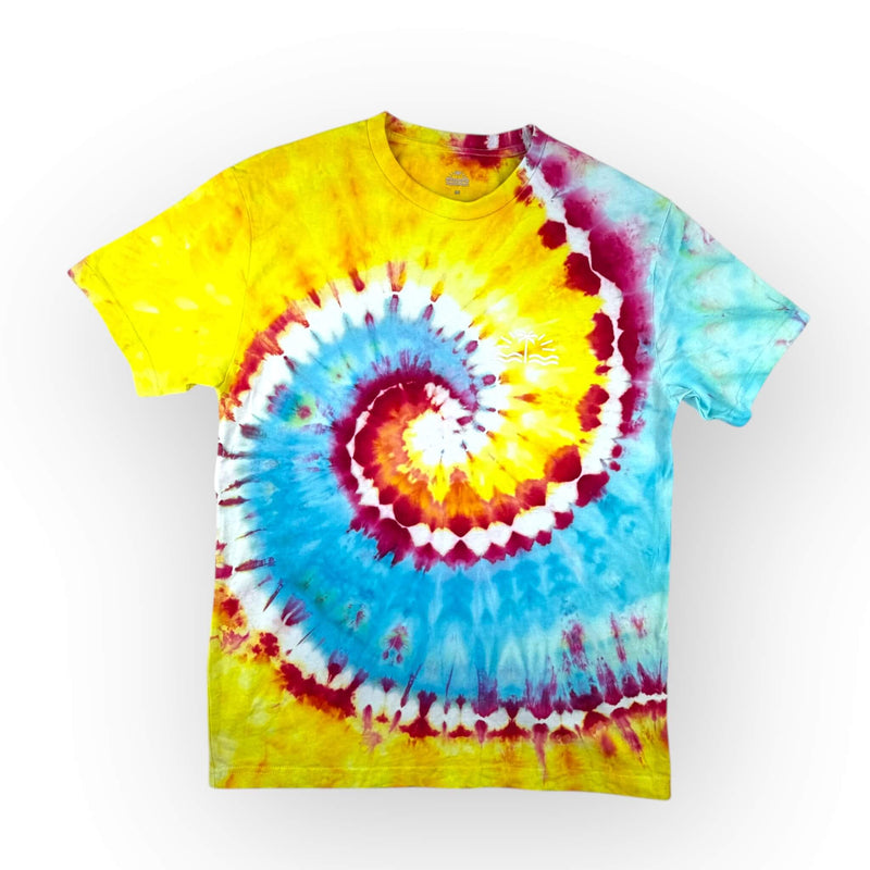 hand dyed Tie Dye Tee - Adults Medium by And And Tie Dye