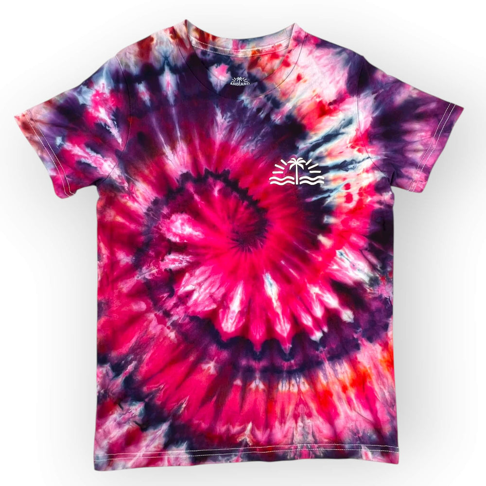 hand dyed Tie Dye Tee Age 10 by And And Tie Dye