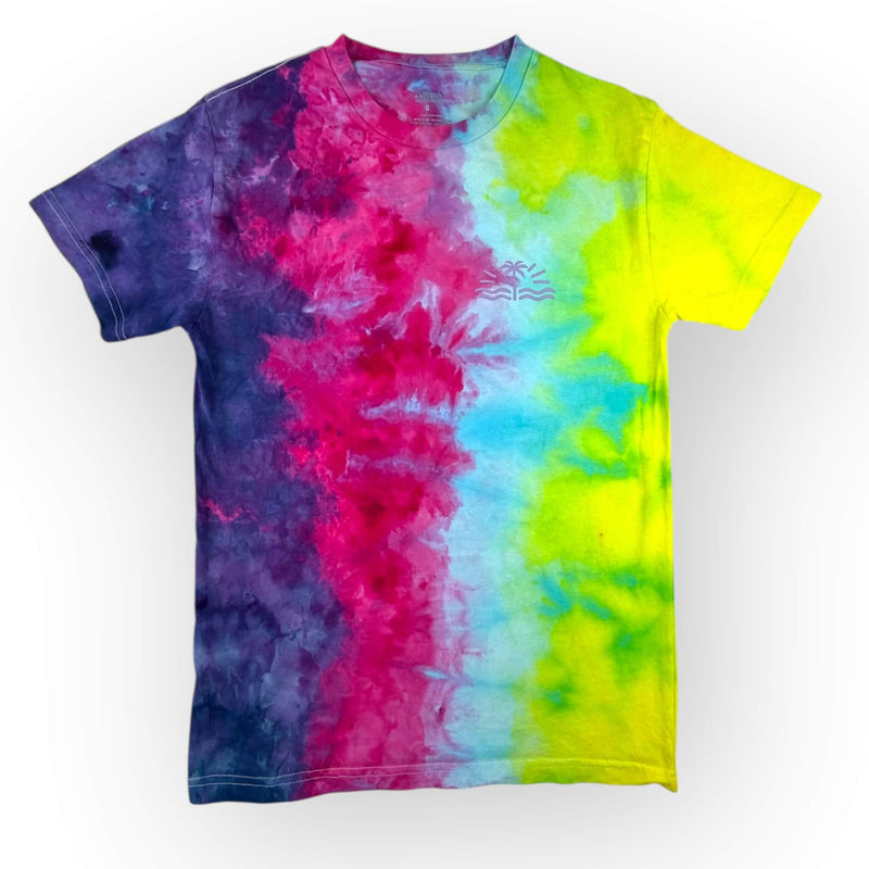 hand dyed Tie Dye Tee - Adult Small by And And Tie Dye
