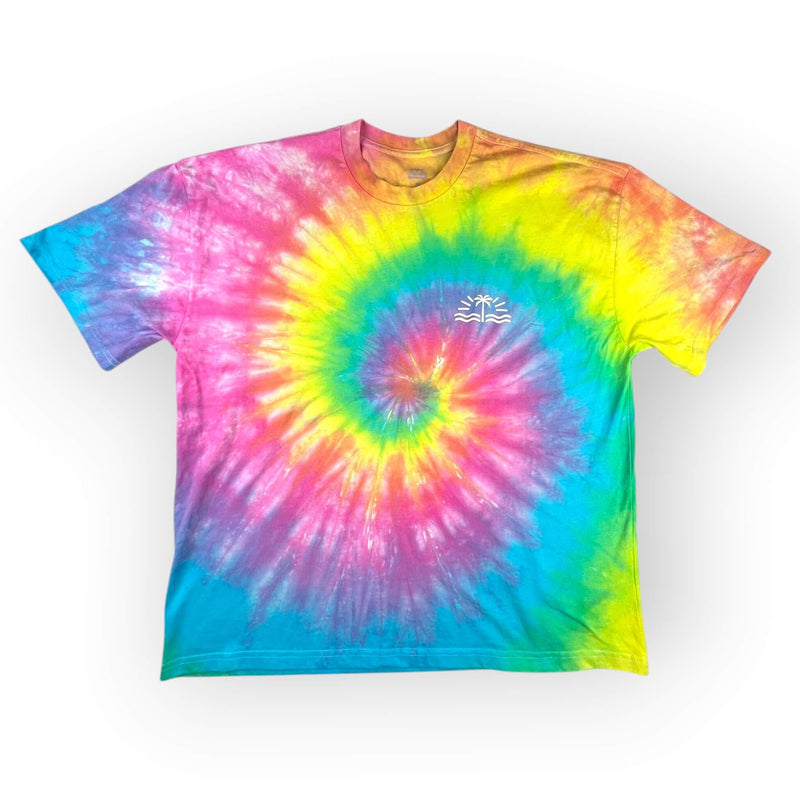 hand dyed Tie Dye Tee - Adults Medium - Oversize Fit by And And Tie Dye
