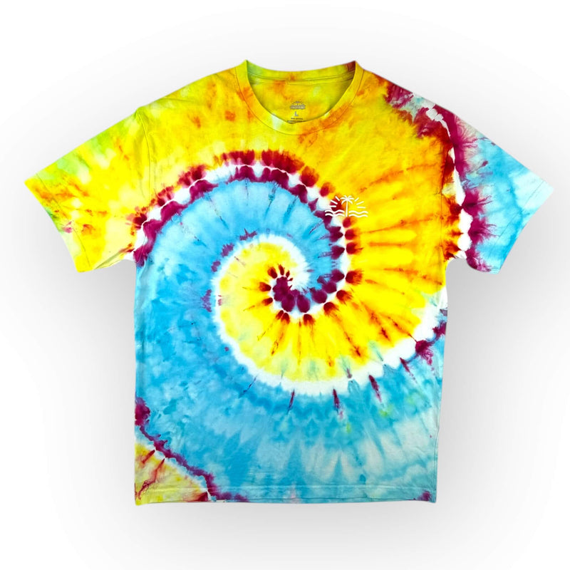hand dyed Tie Dye Tee - Adults Large by And And Tie Dye