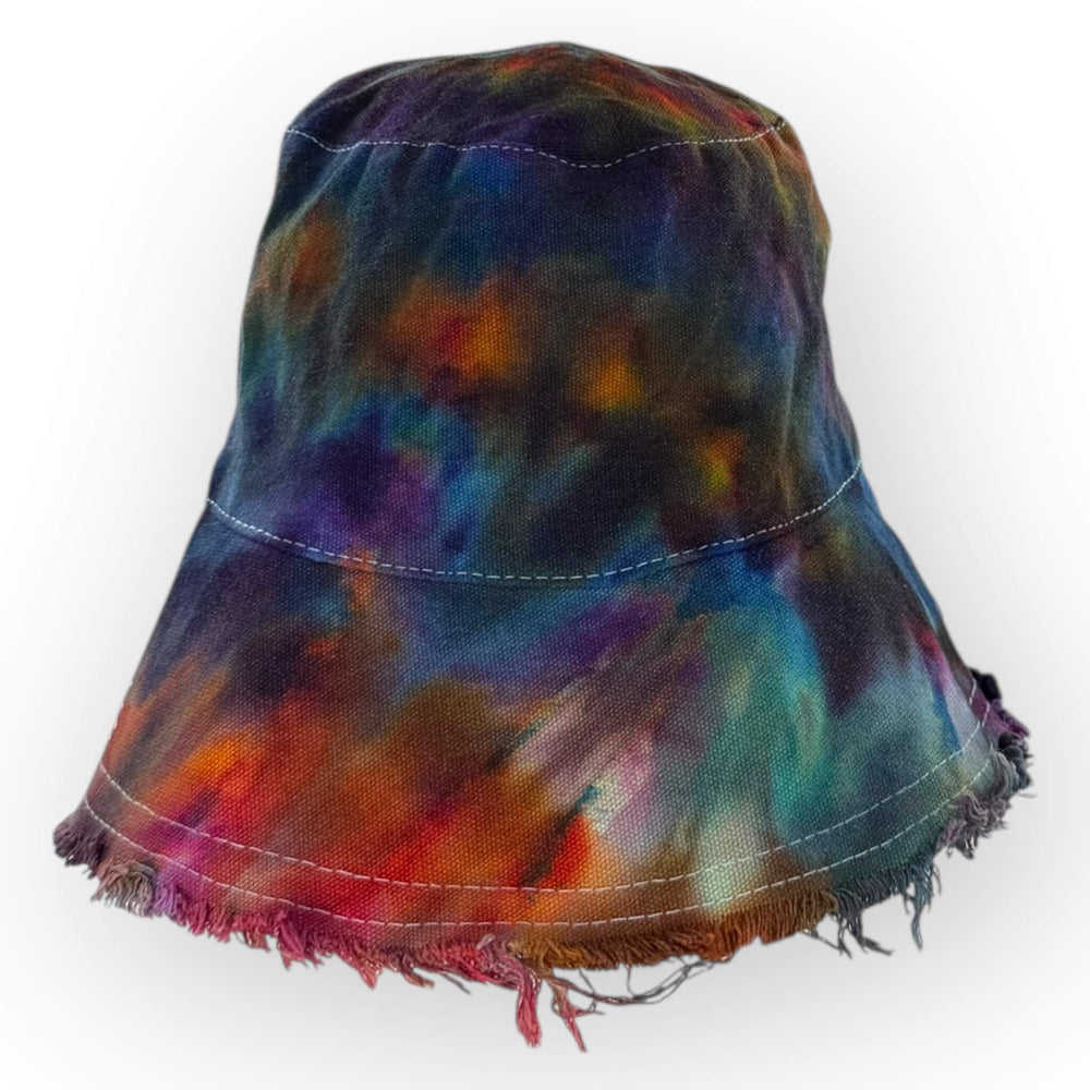 hand dyed Tie Dye Floppy Hat - Adult Size by And And Tie Dye