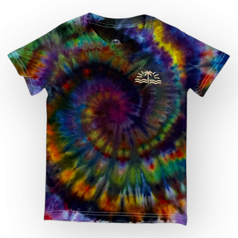 hand dyed Tie Dye Tee Age 6 by And And Tie Dye