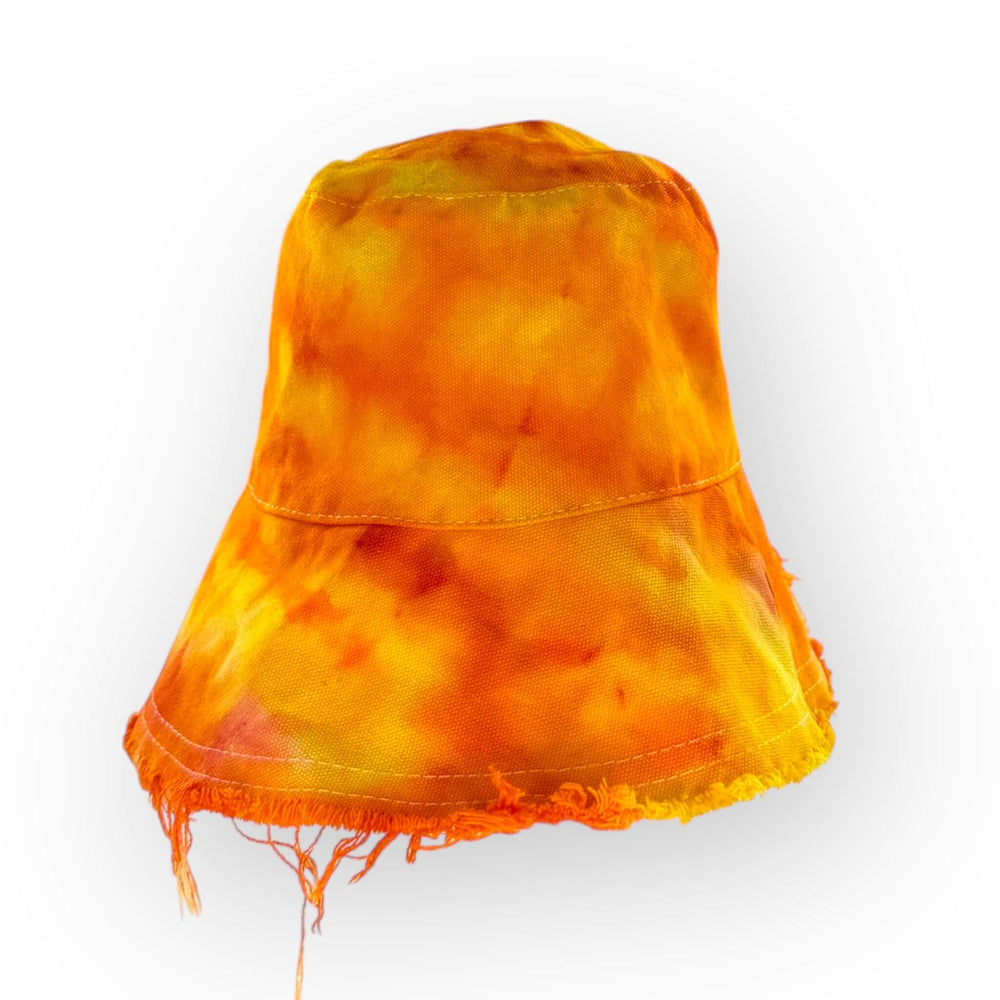 hand dyed Tie Dye Floppy Hat - Adult Size by And And Tie Dye