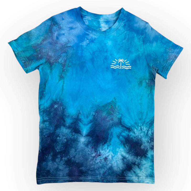 hand dyed Tie Dye Tee Age 10 by And And Tie Dye