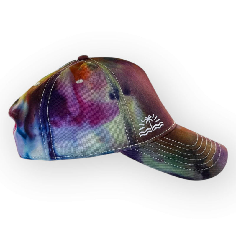 hand dyed Tie Dye Cap - Older Child / Adult Adjustable by And And Tie Dye