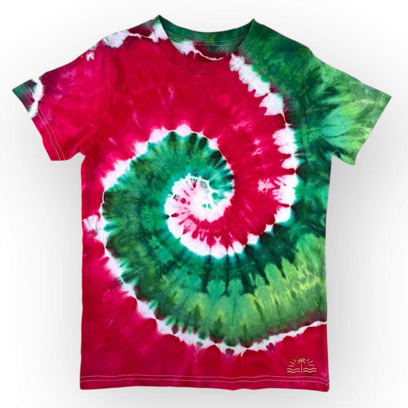 hand dyed Tie Dye Tee Age 10 by And And Tie Dye