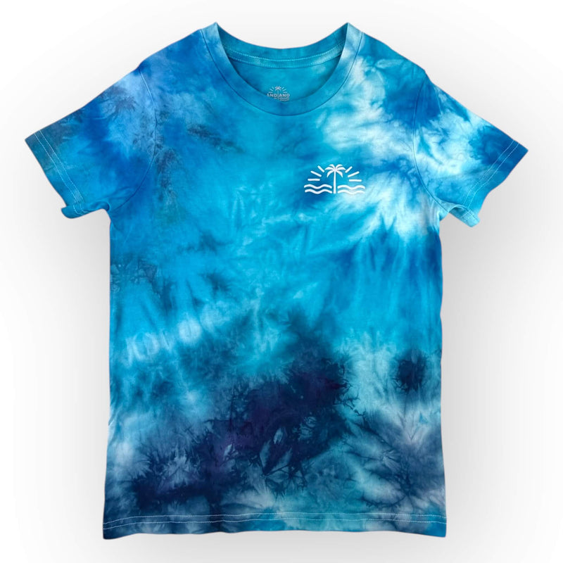 hand dyed Tie Dye Tee Age 8 by And And Tie Dye