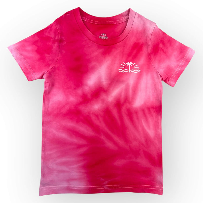 hand dyed Tie Dye Tee Age 6 by And And Tie Dye