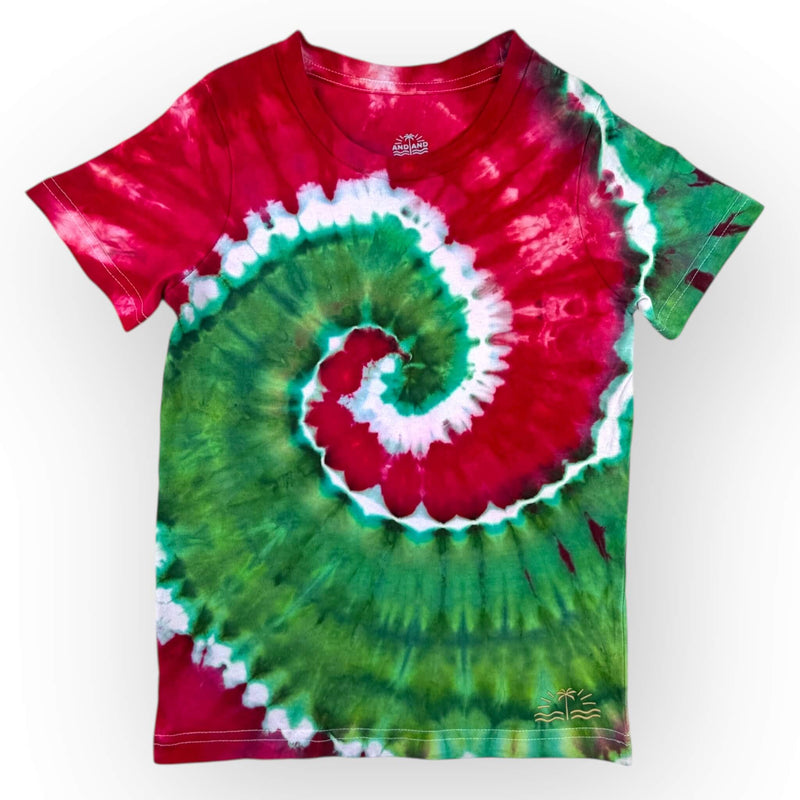hand dyed Tie Dye Tee Age 6 by And And Tie Dye