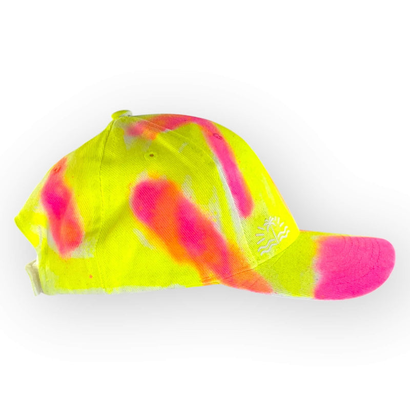 hand dyed Tie Dye Cap - Toddler / Younger Child Adjustable by And And Tie Dye