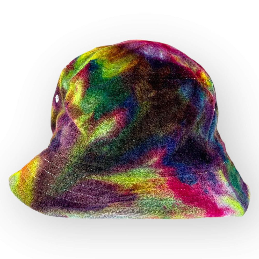 hand dyed Tie Dye Bucket Hat - Adult One Size by And And Tie Dye