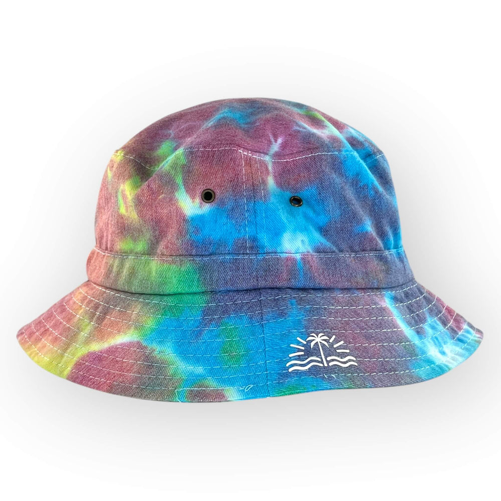 hand dyed Tie Dye Bucket Hat - Older Child / Adult Adjustable by And And Tie Dye