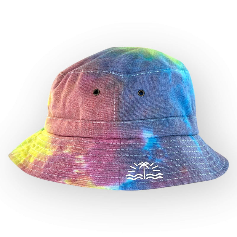 hand dyed Tie Dye Bucket Hat - Older Child / Adult Adjustable by And And Tie Dye