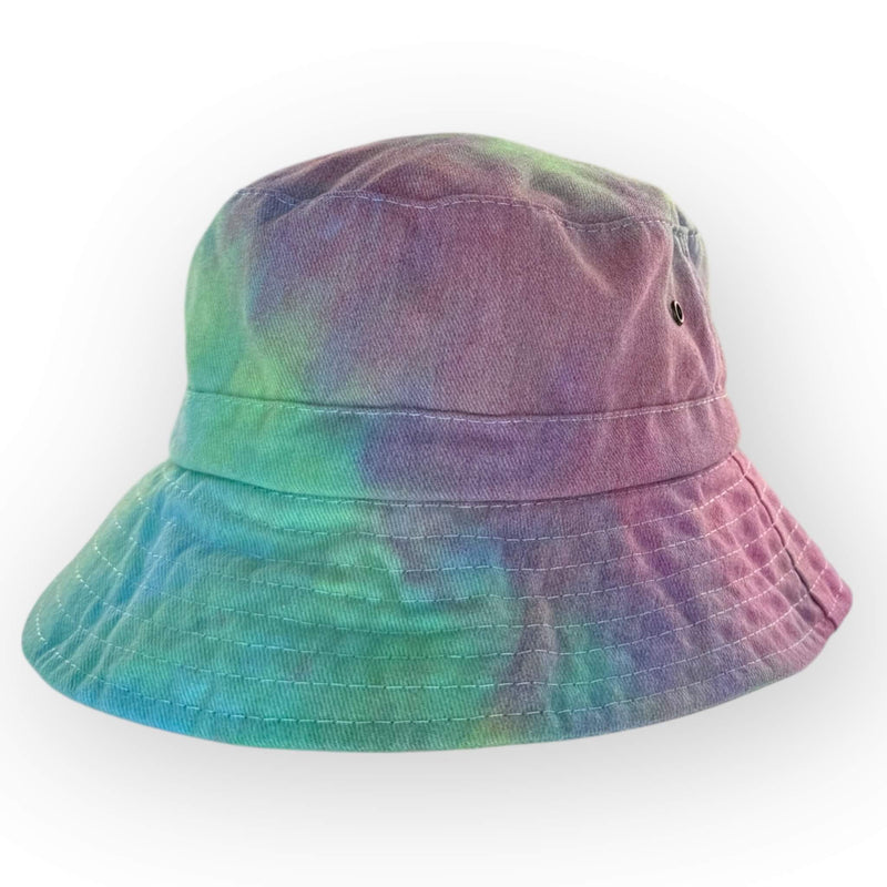 hand dyed Tie Dye Bucket Hat - Toddler / Child Adjustable by And And Tie Dye