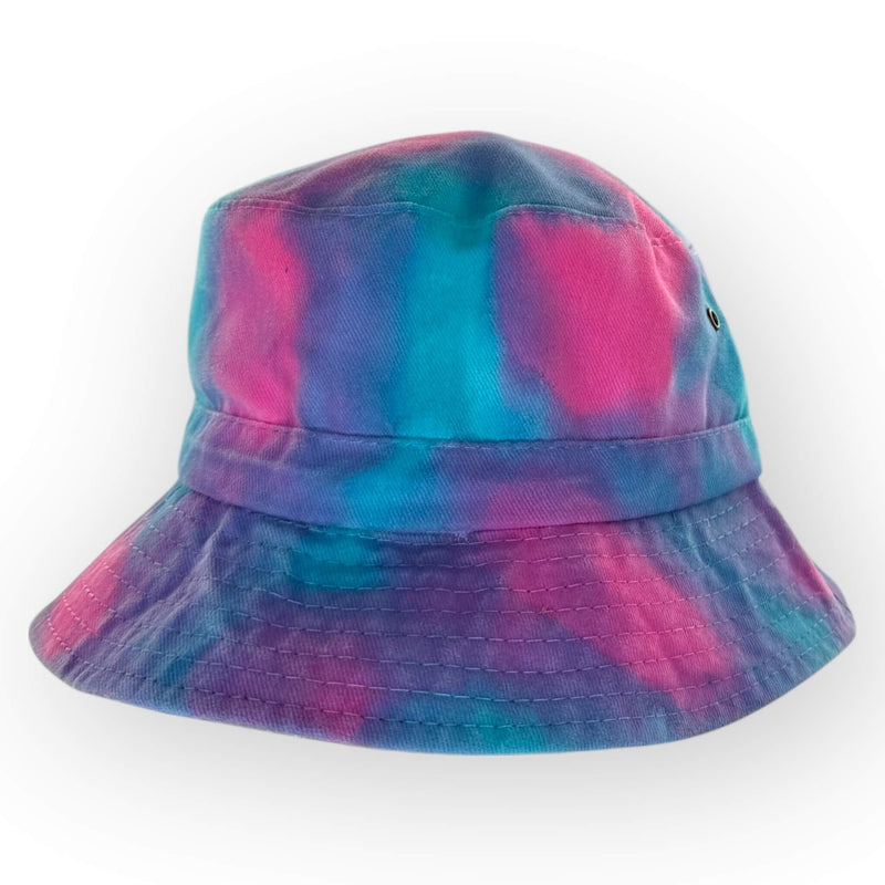 hand dyed Tie Dye Bucket Hat - Older Child / Adult Adjustable by And And Tie Dye