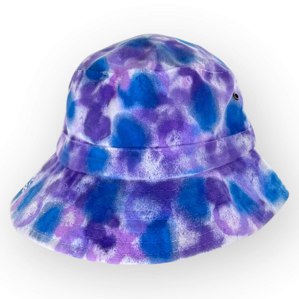 hand dyed Tie Dye Bucket Hat - Older Child / Adult Adjustable by And And Tie Dye