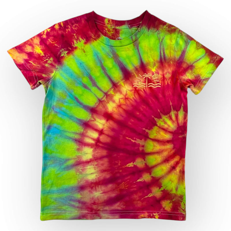 hand dyed Tie Dye Tee Age 8 by And And Tie Dye