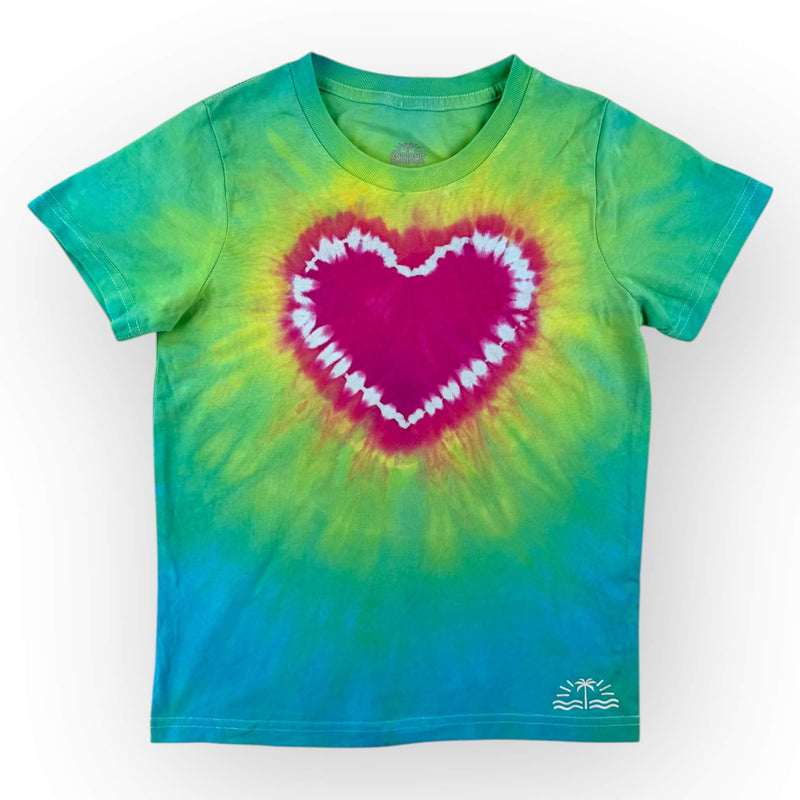 hand dyed Tie Dye Tee Age 6 by And And Tie Dye