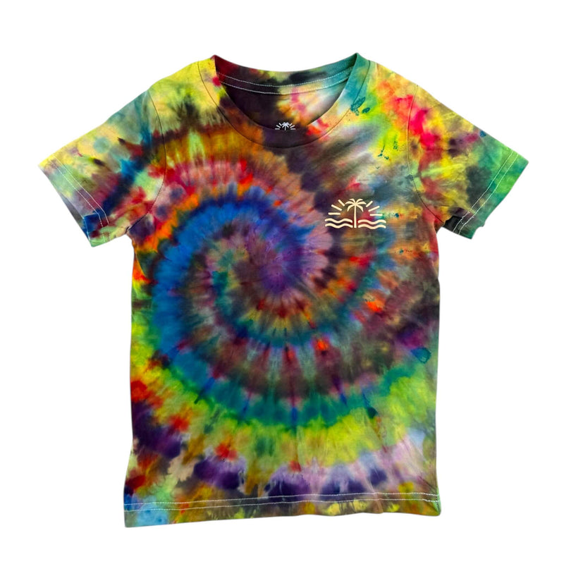 hand dyed Tie Dye Tee Age 4 by And And Tie Dye