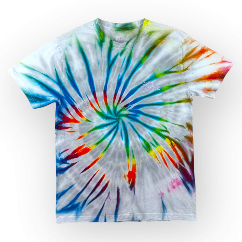 
                  
                    hand dyed MADE to ORDER - Adults Grey Rainbow T-Shirt by And And Tie Dye
                  
                