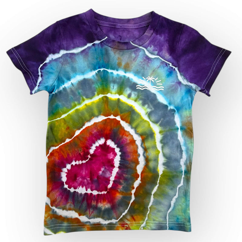 hand dyed Tie Dye Tee Age 6 by And And Tie Dye