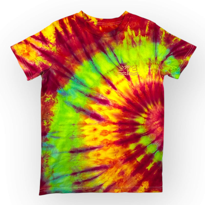 hand dyed Tie Dye Tee Age 12 by And And Tie Dye