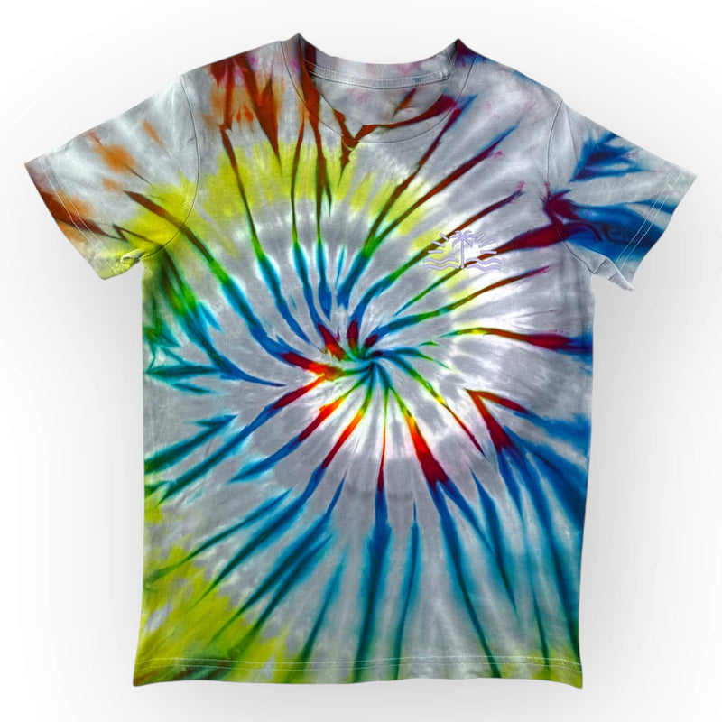 hand dyed Tie Dye Tee Age 10 by And And Tie Dye