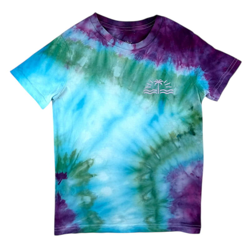 hand dyed Tie Dye Tee Age 8 by And And Tie Dye