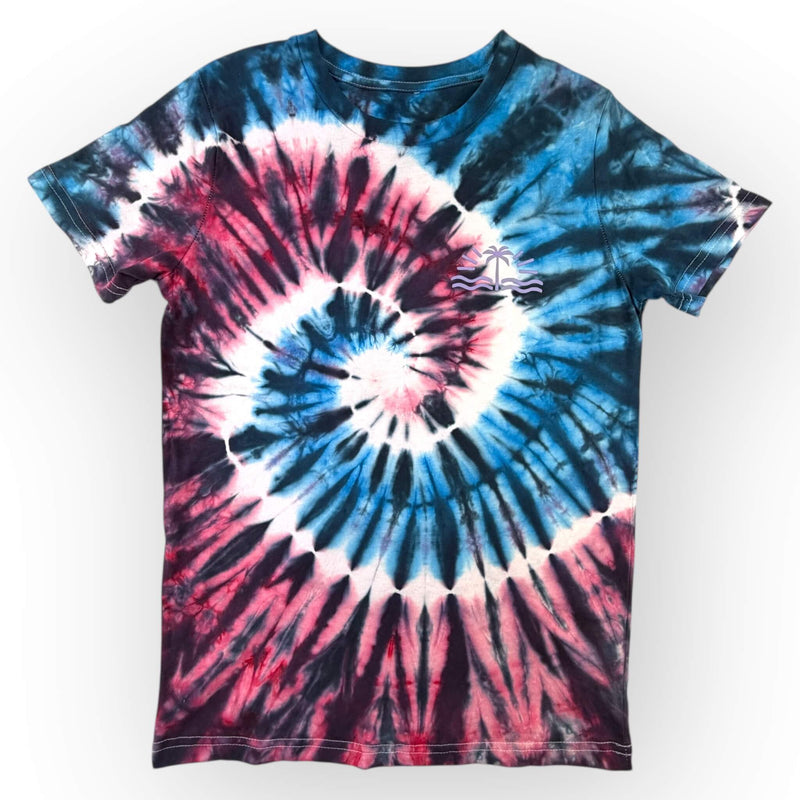 hand dyed Tie Dye Tee Age 10 by And And Tie Dye