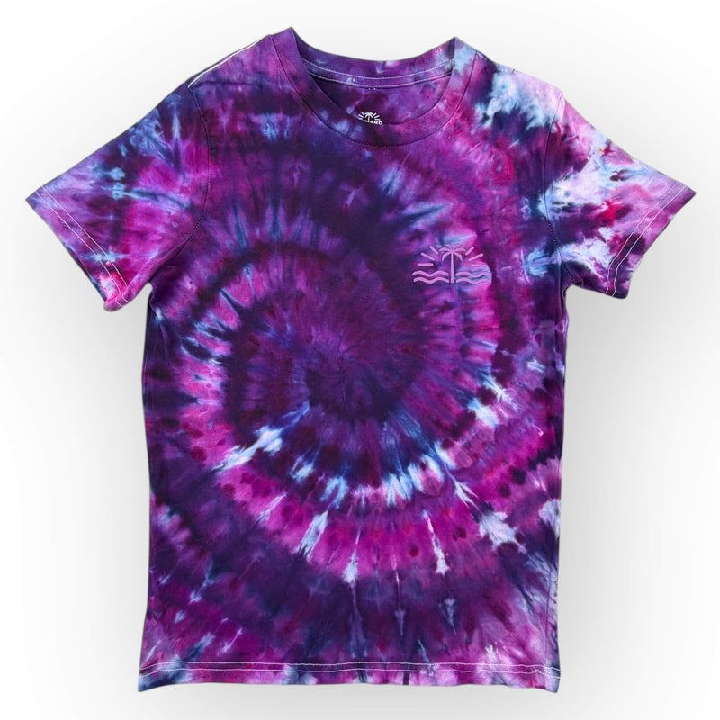 hand dyed Tie Dye Tee Age 10 by And And Tie Dye