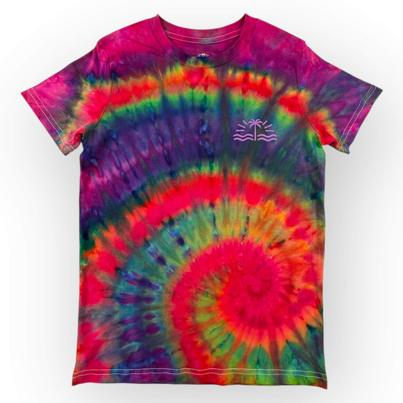 hand dyed Tie Dye Tee Age 10 by And And Tie Dye