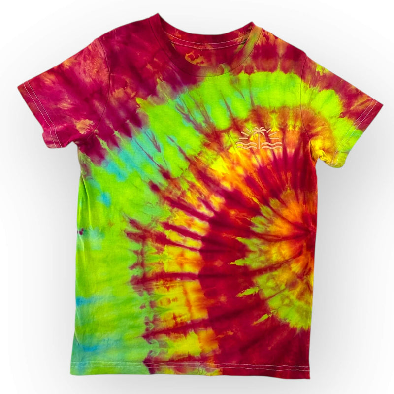 hand dyed Tie Dye Tee Age 10 by And And Tie Dye