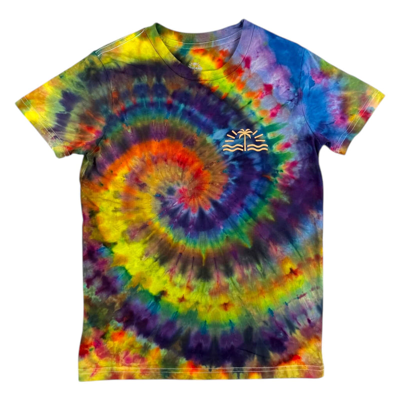 hand dyed Tie Dye Tee Age 10 by And And Tie Dye