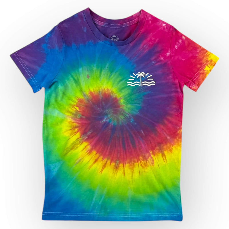 hand dyed Tie Dye Tee Age 8 by And And Tie Dye