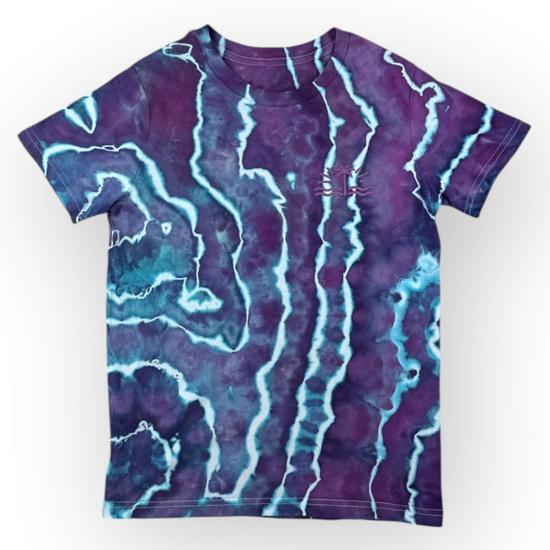 hand dyed Tie Dye Tee Age 10 by And And Tie Dye