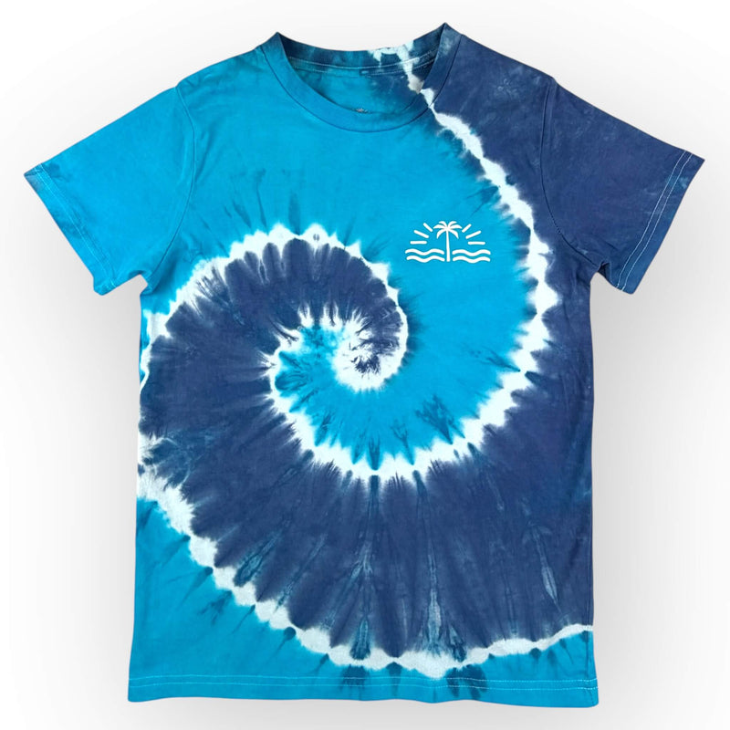 hand dyed Tie Dye Tee Age 10 by And And Tie Dye