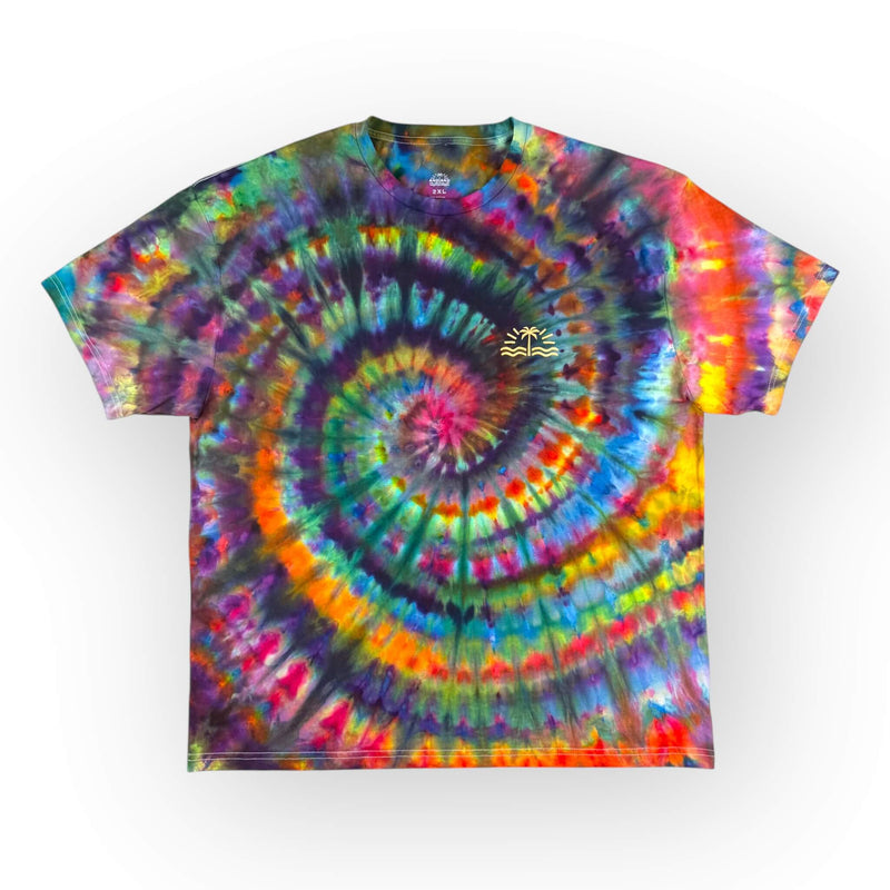 hand dyed Tie Dye Tee - Adults 2XL by And And Tie Dye