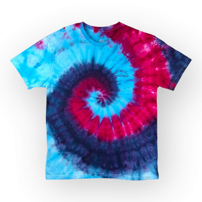 hand dyed Tie Dye Tee - Adults Large by And And Tie Dye
