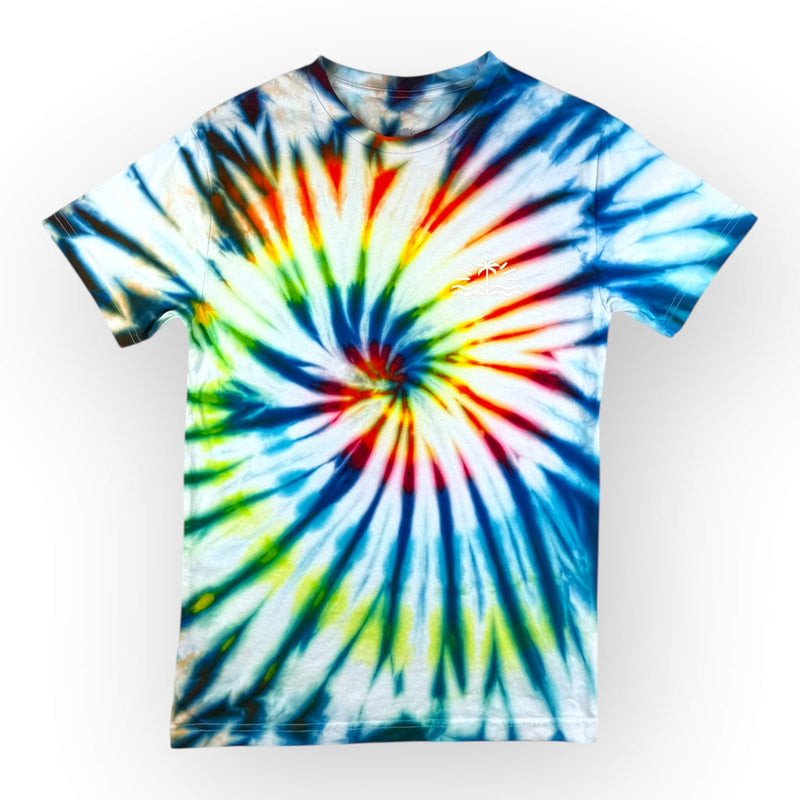 hand dyed Tie Dye Tee - Adult Small by And And Tie Dye