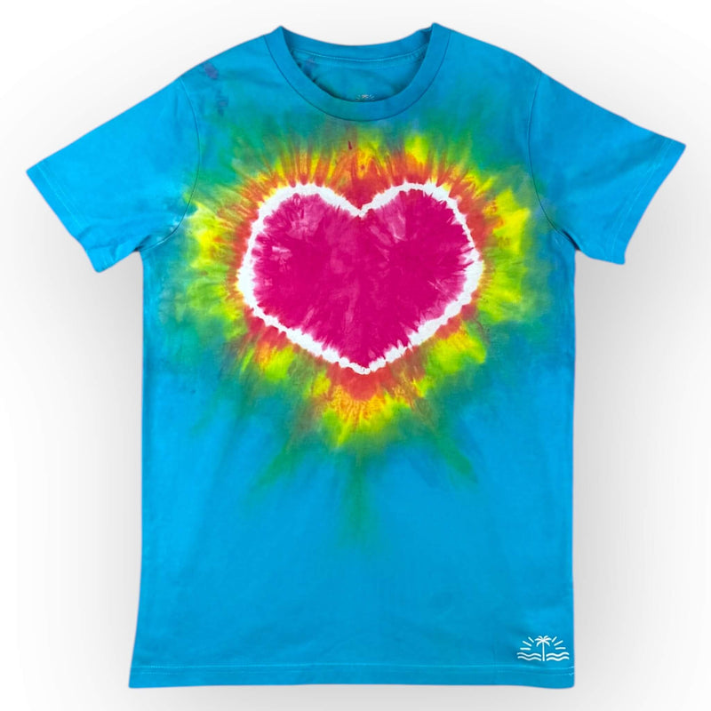 hand dyed Tie Dye Tee Age 12 by And And Tie Dye