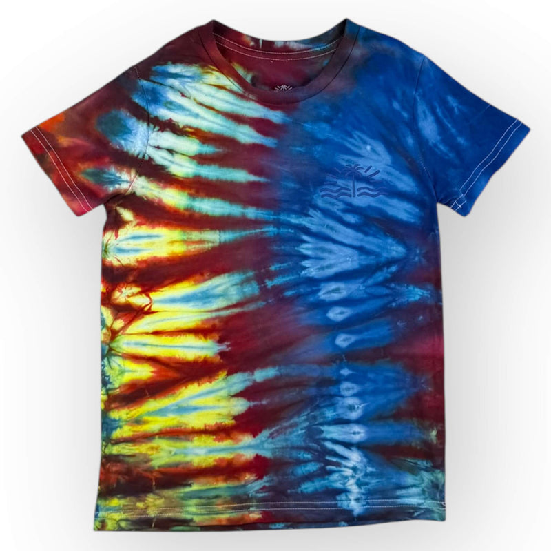 hand dyed Tie Dye Tee Age 8 by And And Tie Dye